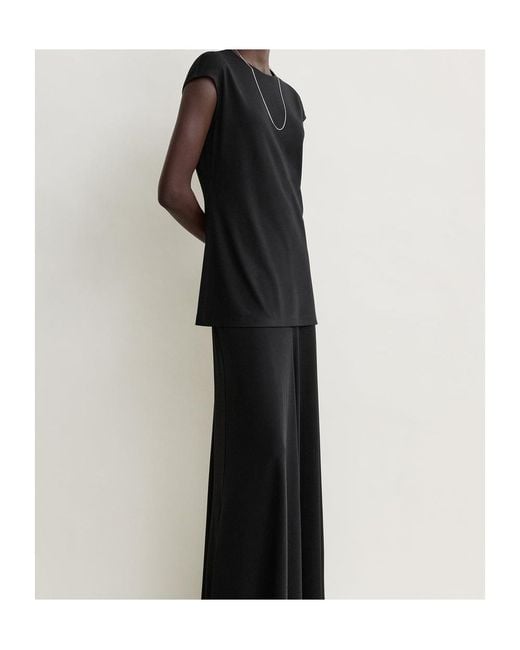 Totême Black Crew Neck Vest