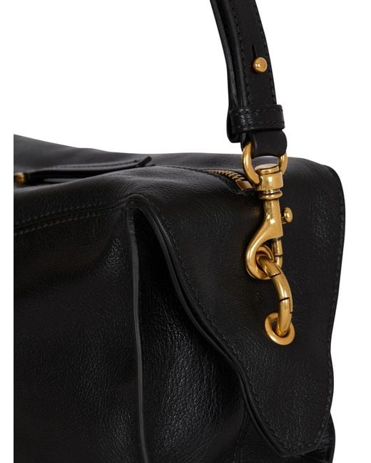 Balmain Black Pulse Shoulder Bag for men