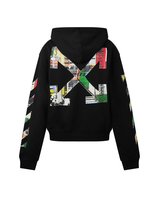 Off-White c/o Virgil Abloh Black Long-Sleeve Sweatshirt for men
