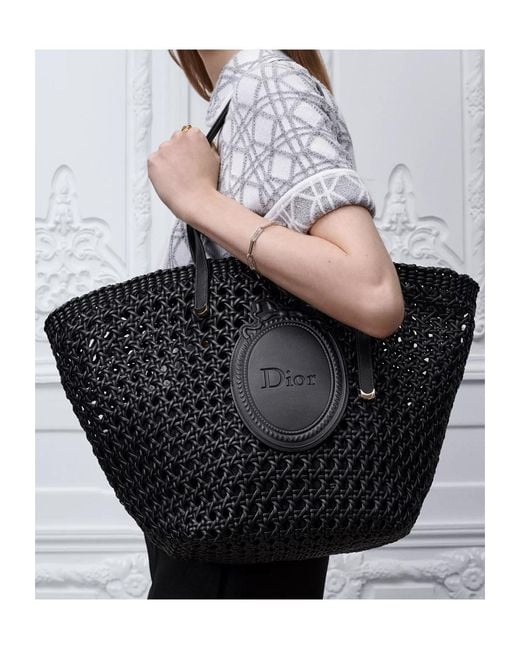 Dior Black Medium Blooming Bag