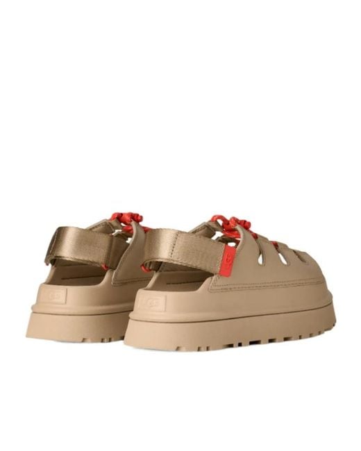 Ugg Brown Golden Glow Toggle Sandals