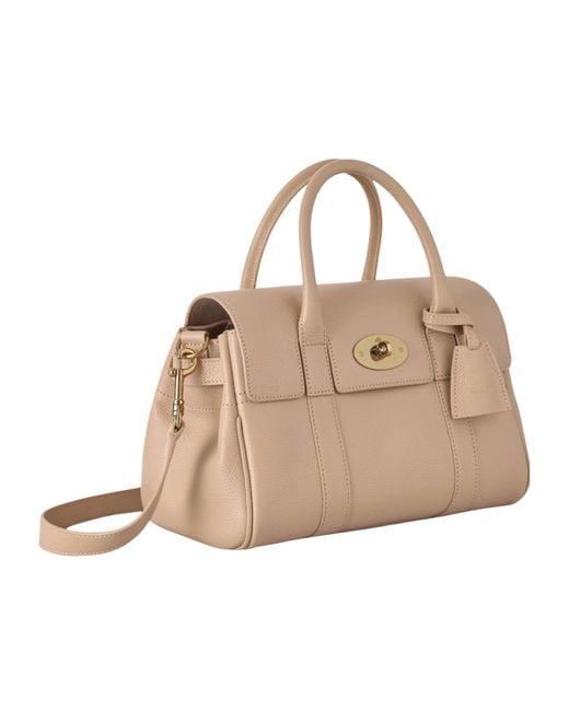 Mulberry Natural Small Bayswater Satchel