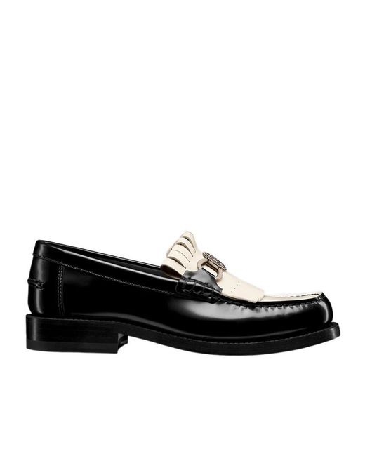 Dior Black Emblem Loafer