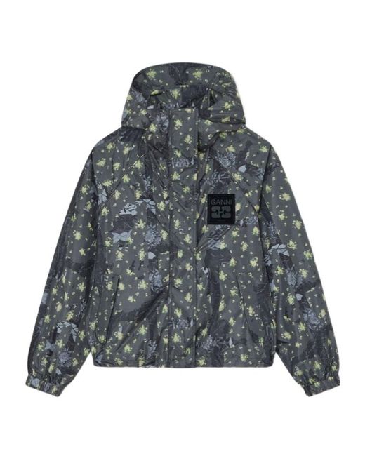 Ganni Gray Flyweight Jacket