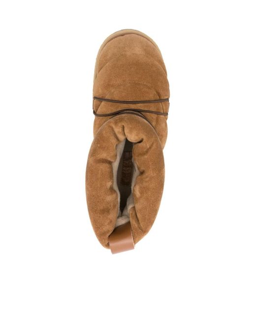 Isabel Marant Brown Heta Padded Ankle Boots