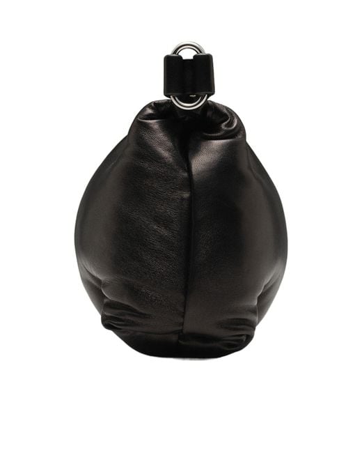 Maison Margiela Black Glam Slam Clutch Bag