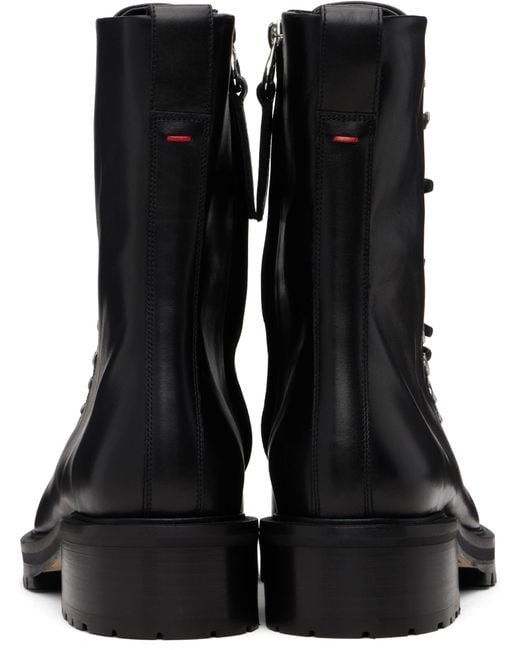 Aeyde Black Aspen Ankle Boots