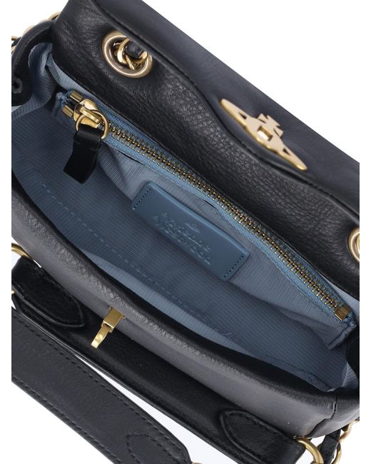 Vivienne Westwood Black Anita Small Shoulder Bag