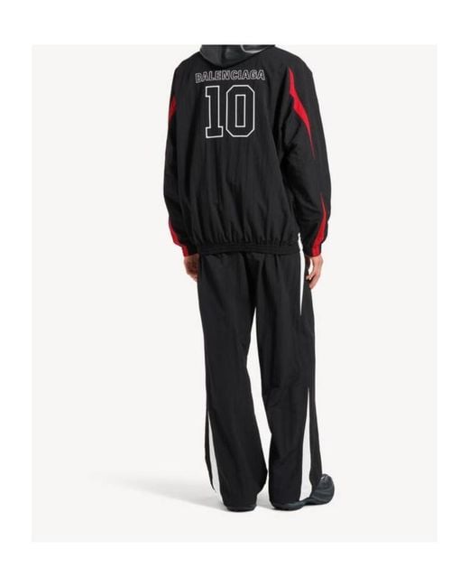 Balenciaga Black Nba Collaboration Track Pants for men