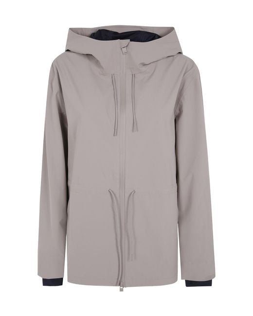 Rains Gray Long-Sleeved Casual Jacket