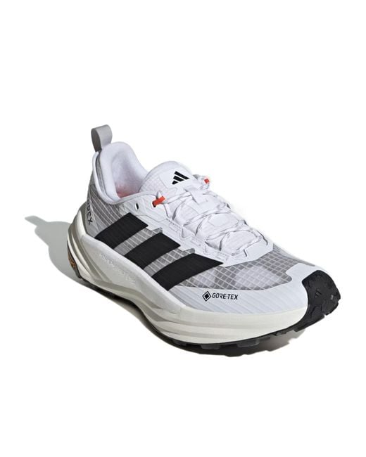 Adidas White Terrex Trail Running Shoes for men