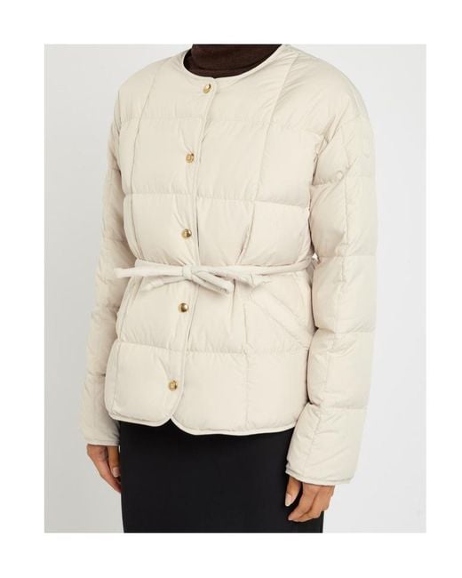 Moncler Natural Quilted Down Jacket