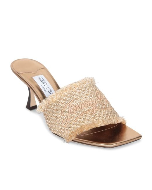 Jimmy Choo Natural Sandals