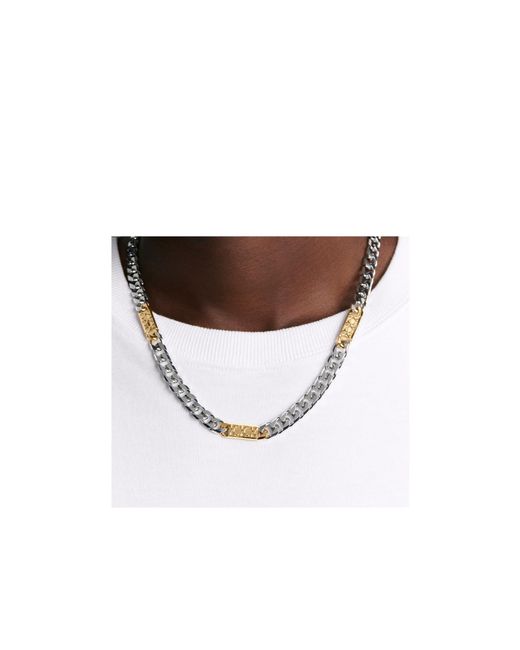 Dior Metallic Chain-Link Necklace for men