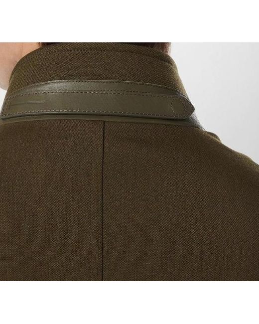 Tom Ford Green Long-Sleeved Casual Jacket for men