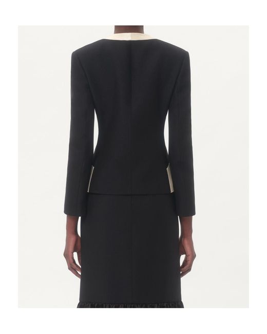 Valentino Black Bow Detailed Jacket