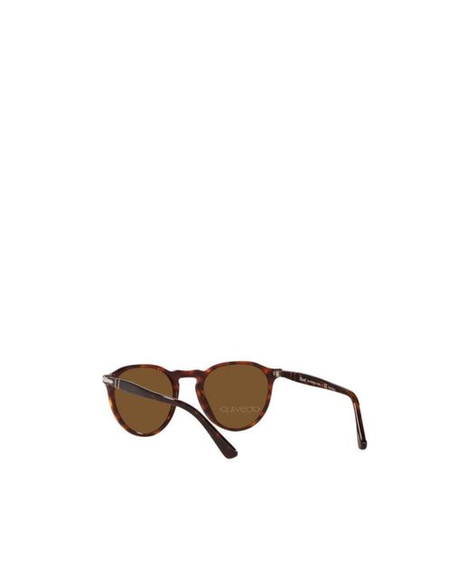 Persol Multicolor Round Frame Sunglasses for men