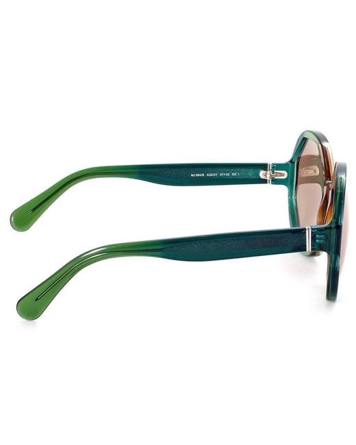 Marc Jacobs Metallic Logo Sunglasses