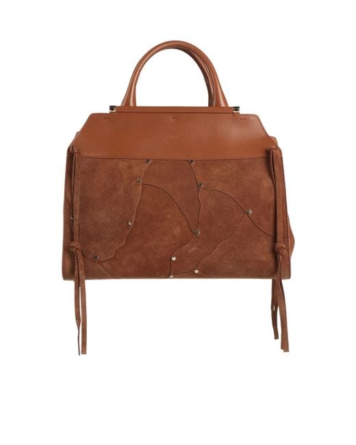 Chloé Brown Large Handbag