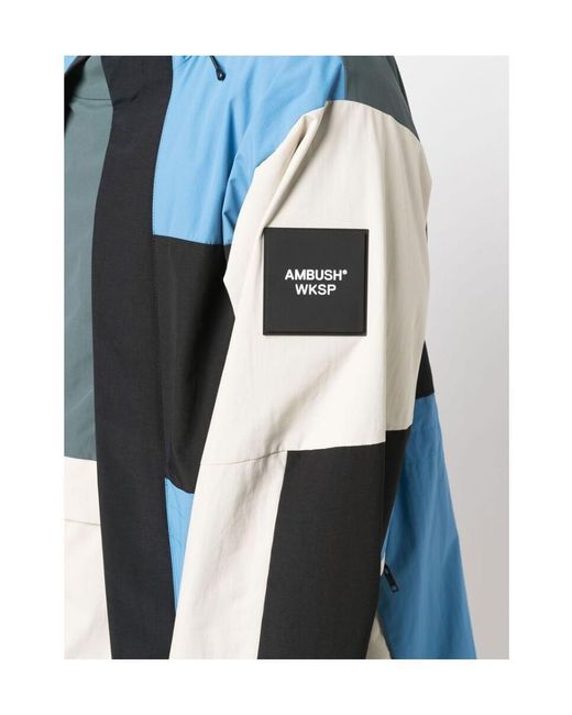 Ambush Blue Jacket Multicolor for men