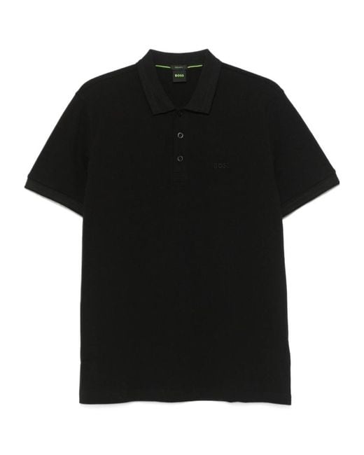 Boss Black Boss Logo Embroidered Short-Sleeved Polo Shirt for men