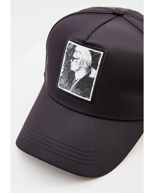 Karl Lagerfeld Multicolor Printed Hat for men