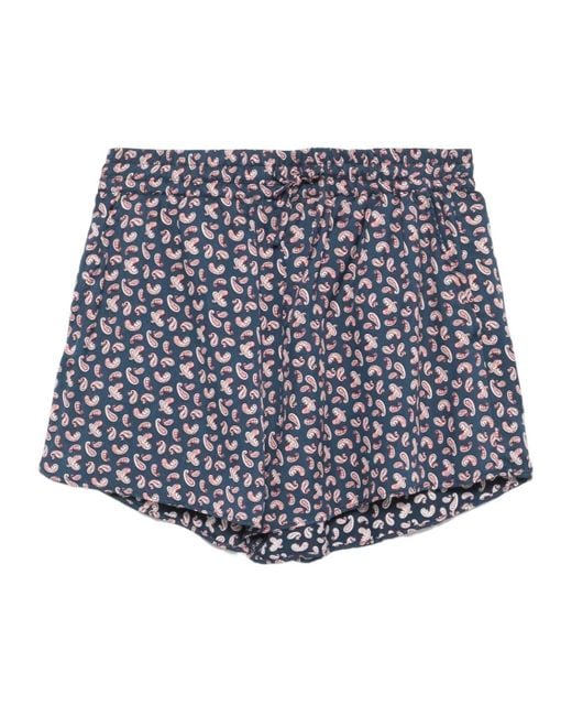 A.P.C. Blue Audrey Shorts