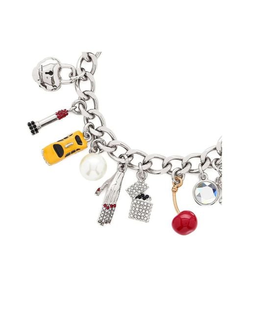 Marc Jacobs White The Trinket Charm Bracelet