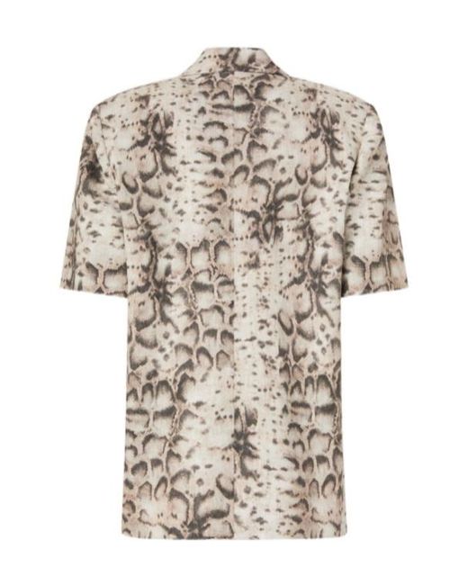 Pinko Multicolor Brindisi Short-Sleeve Blazer