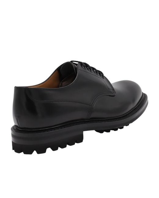 Church's Black Chunky Neil Lace Up Shoes for men