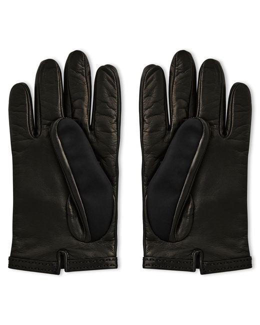 Prada Black Triangle Gloves