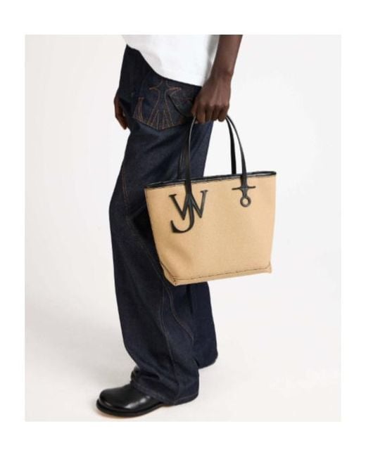 J.W. Anderson Natural Jw Anderson Anchor Small Tote Bag