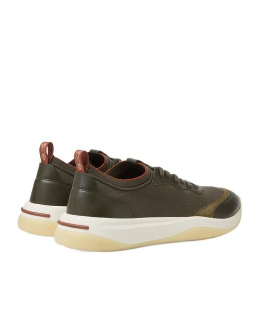 Loro Piana Green 410 Lp Walk The Gift Of Kings Sneaker for men