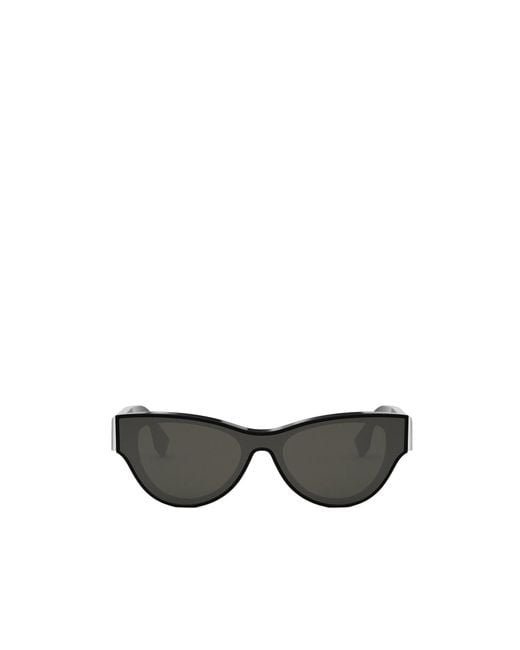 Fendi Black Eyewear Cat-Eye Frame Sunglasses for men