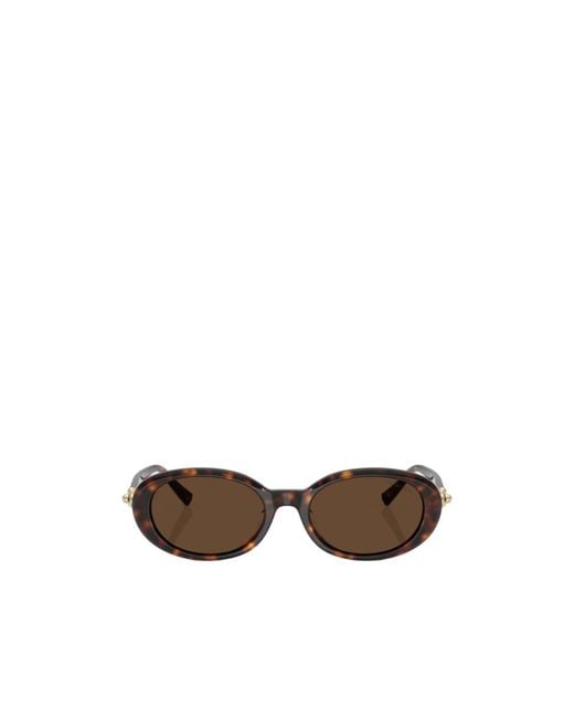 Tiffany & Co White Full Frame Sunglasses