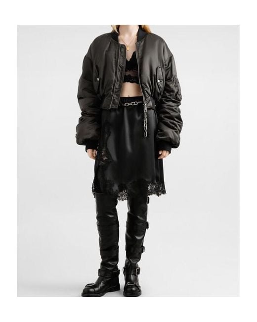Dolce & Gabbana Black Nylon Canvas Over Jacket