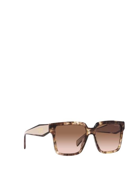 Prada Pink Eyewear Square-Frame Sunglasses