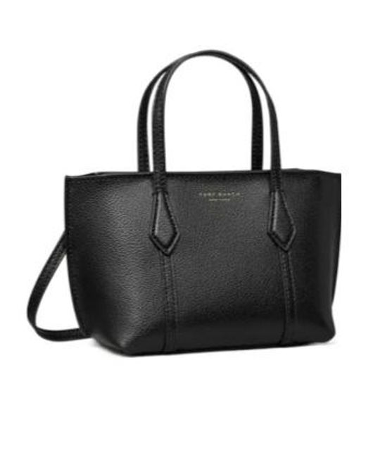 Tory Burch Black Mini Perry Tote Bag