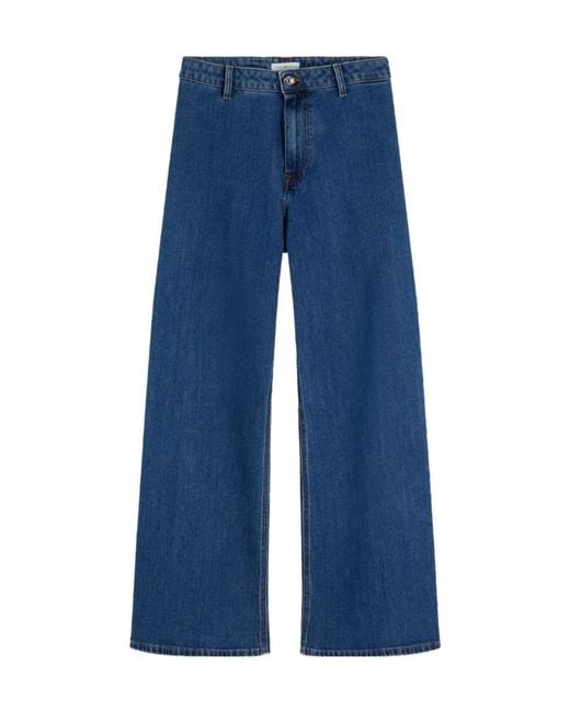 Tommy Hilfiger Blue Rian Wide-Leg Jeans