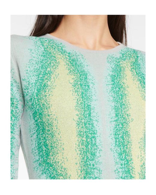 Y. Project Green Gradient Knit Dress