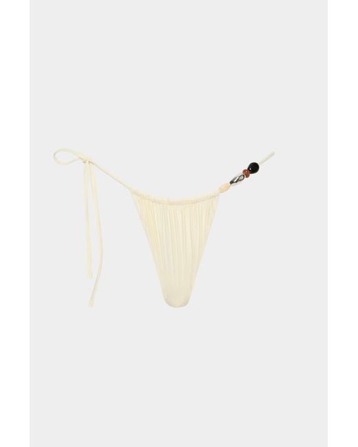Sir White Reversible Bikini Bottoms