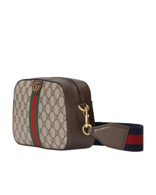 Gucci Brown Ophidia Small Messenger Bag for men