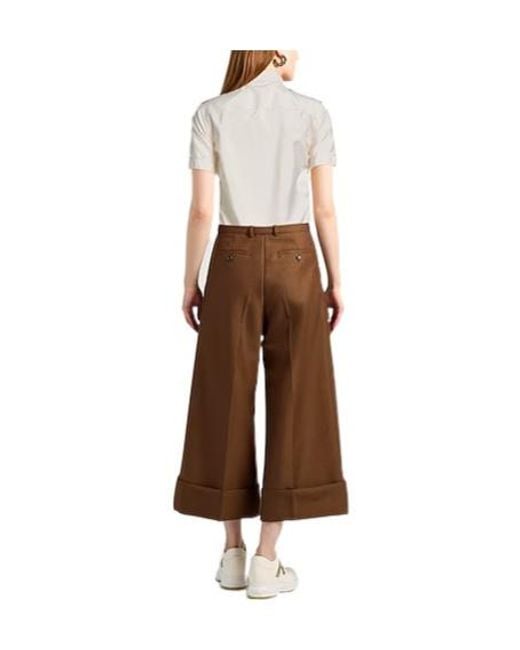 Burberry White Striped Shirt