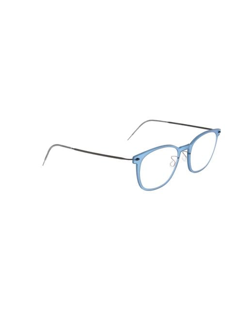 Lindberg White Square Frame Glasses