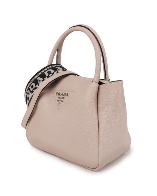 Prada Pink Mini Flou Shoulder Bag