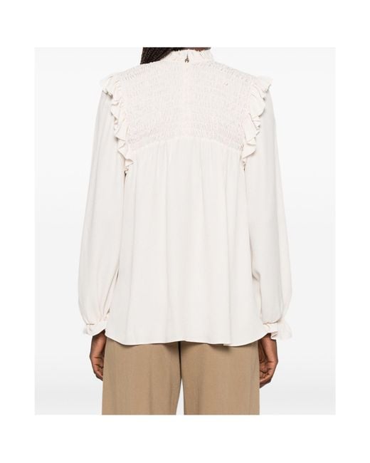 Forte_forte White Long-Sleeved Top