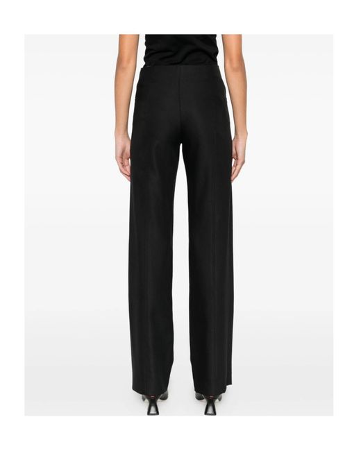 Loulou de Saison Black Welt-Pocket Trousers
