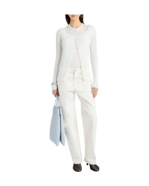 Proenza Schouler White Hattie Cardigan