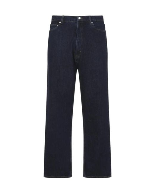 Studio Nicholson Blue Belt Loop Jeans for men