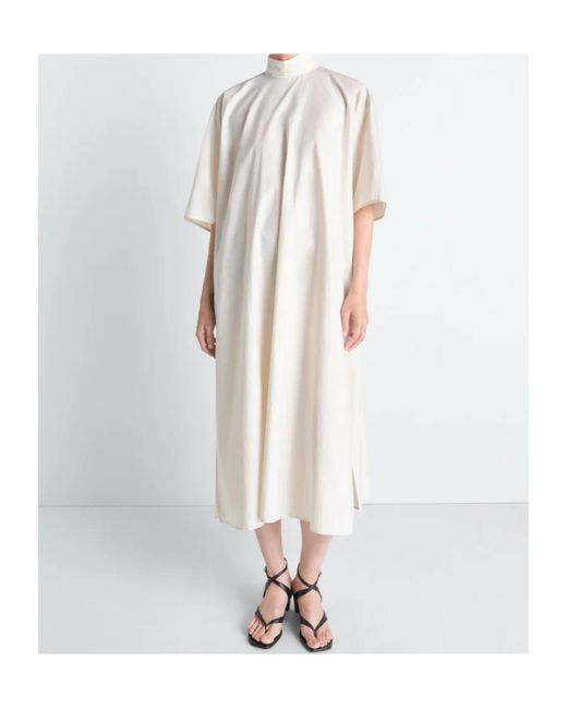 Lemaire White Reversible Tube Dress